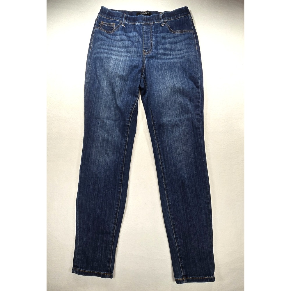 Judy Blue Los Angeles Slim Fit Pull On Jeans Dark Wash Denim Size 11/30 Jeggings